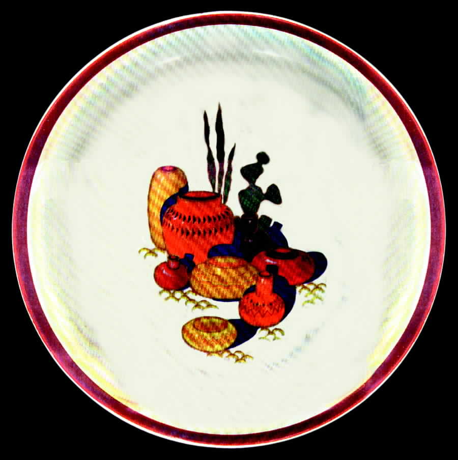 GEO128 Dinner Plate by WS George-1