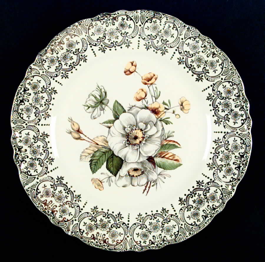 GEO131 Dinner Plate by WS George-1