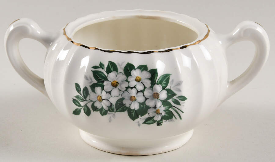 GEO14 Sugar Bowl No Lid by WS George-1