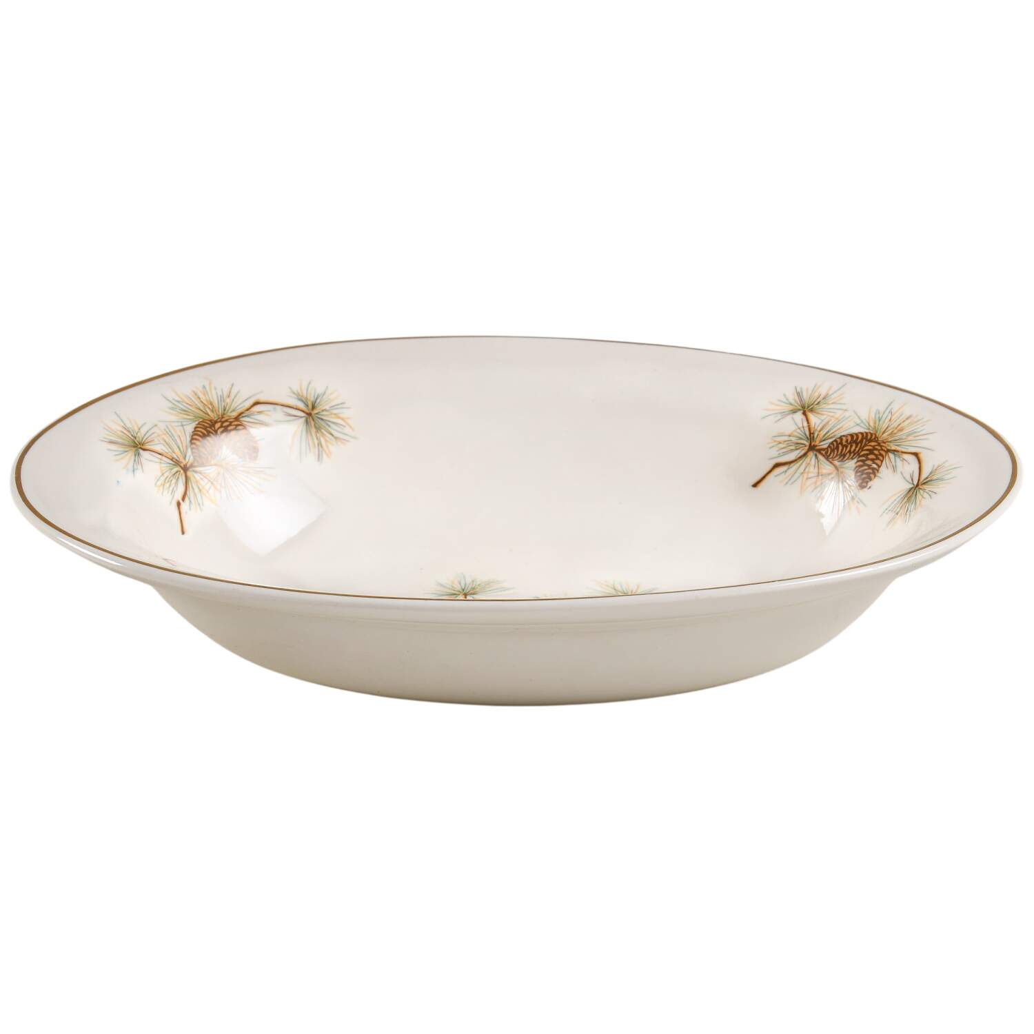 GEO16 9" Oval Vegetable Bowl by WS George-1