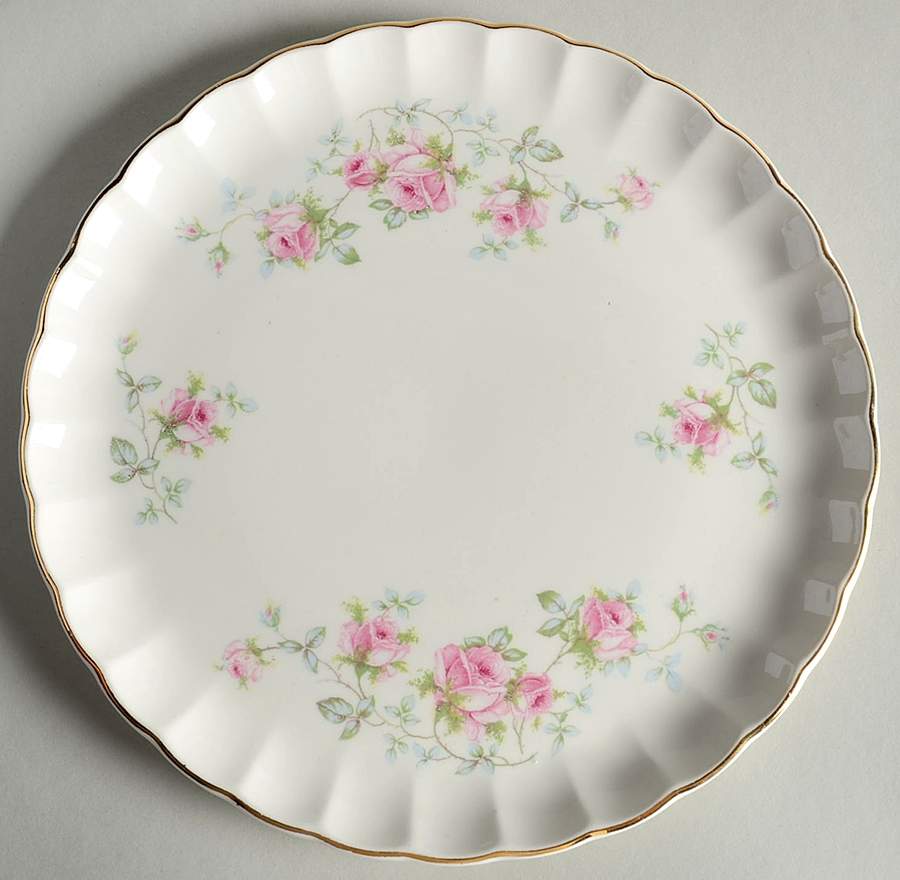 B8949-4 Luncheon Plate by WS George-1