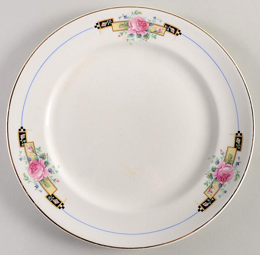 66502 Luncheon Plate by WS George-1