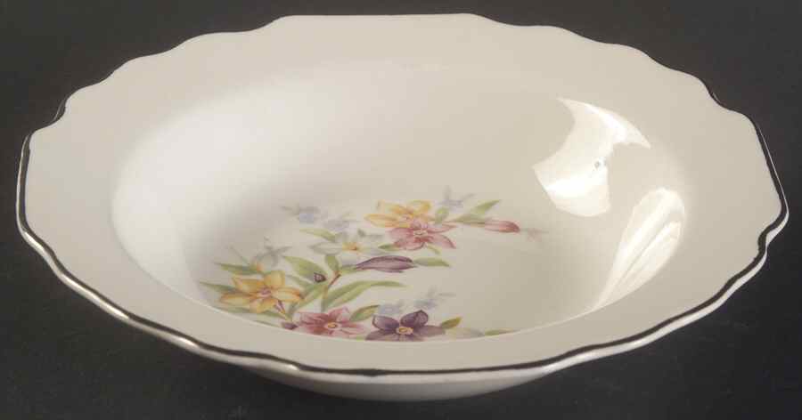 GEO2 Rim Fruit/Dessert (Sauce) Bowl by WS George-1