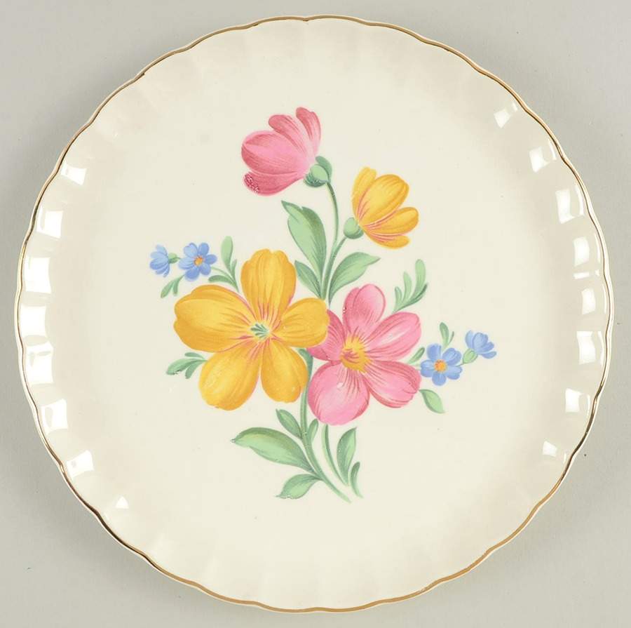 B8751 Luncheon Plate by WS George-1