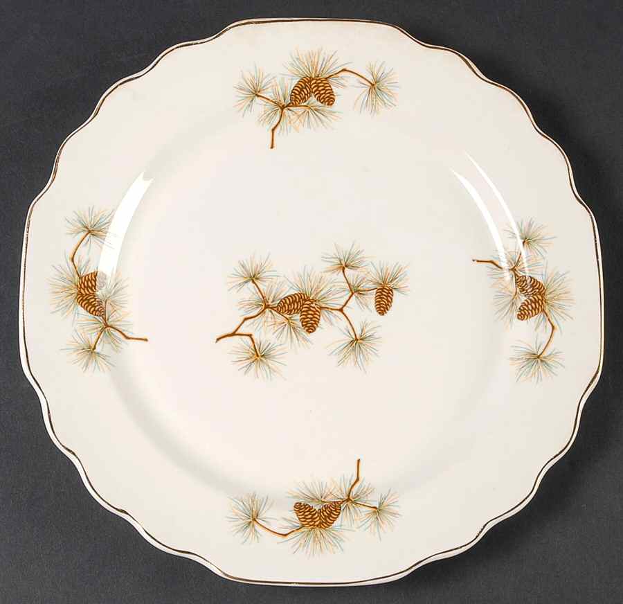 58806-4C Luncheon Plate by WS George-1