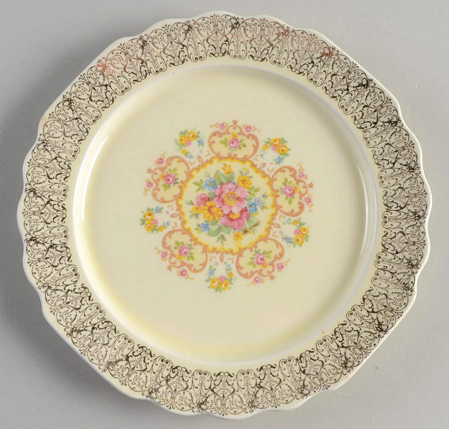 5S9125 Salad Plate by WS George-1