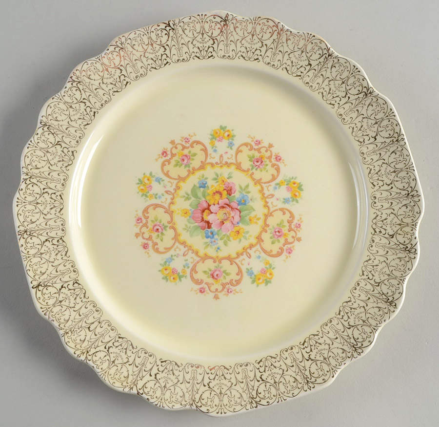 5S9125 Luncheon Plate by WS George-1
