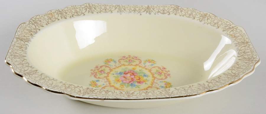 5S9125 9" Oval Vegetable Bowl by WS George-1