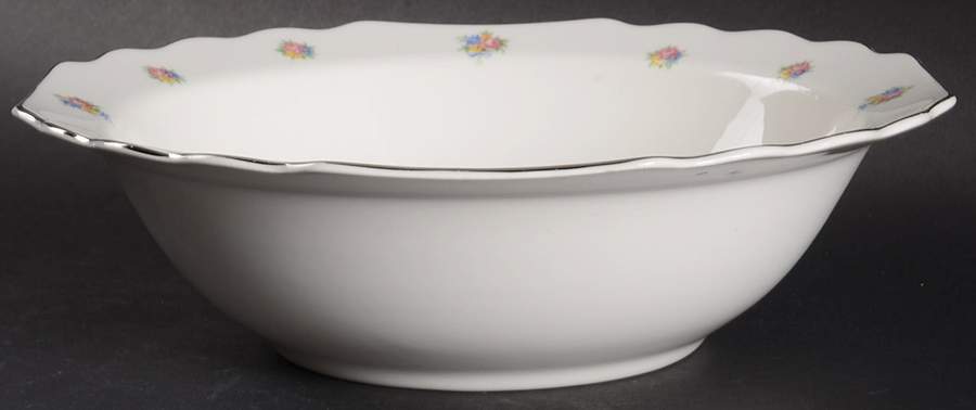Priscilla 8" Round Vegetable Bowl by WS George-1