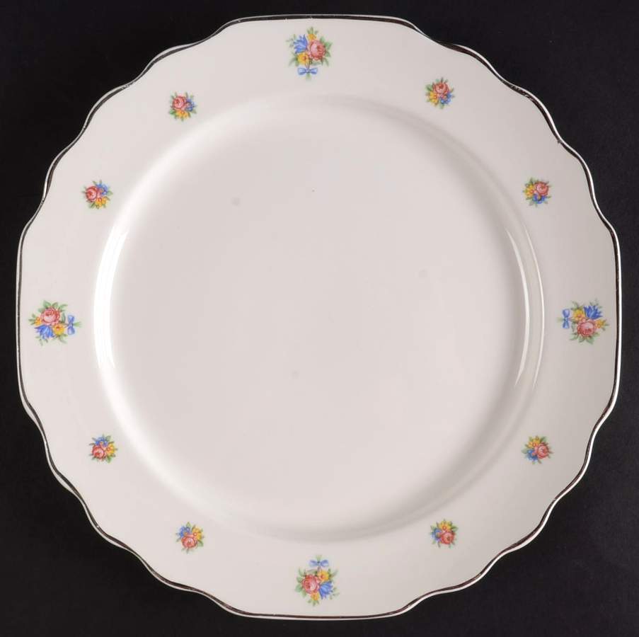 Priscilla Luncheon Plate by WS George-1