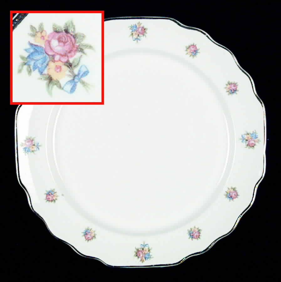 Priscilla Salad Plate by WS George-1