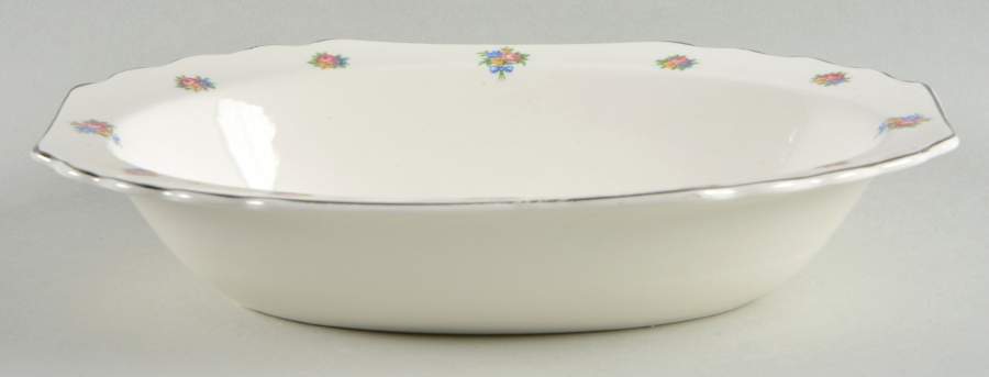 Priscilla 9" Oval Vegetable Bowl by WS George-1