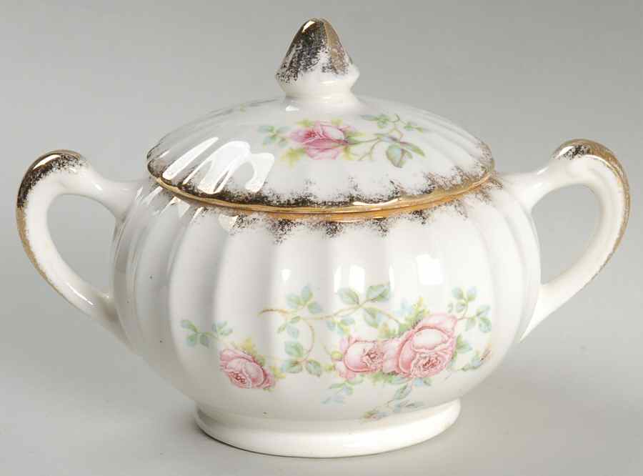 B9060 Sugar Bowl & Lid by WS George-1