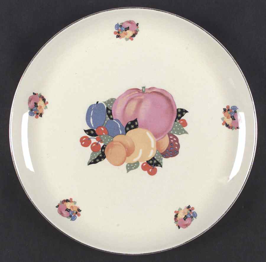 Country Gentlemen Dinner Plate by WS George-1