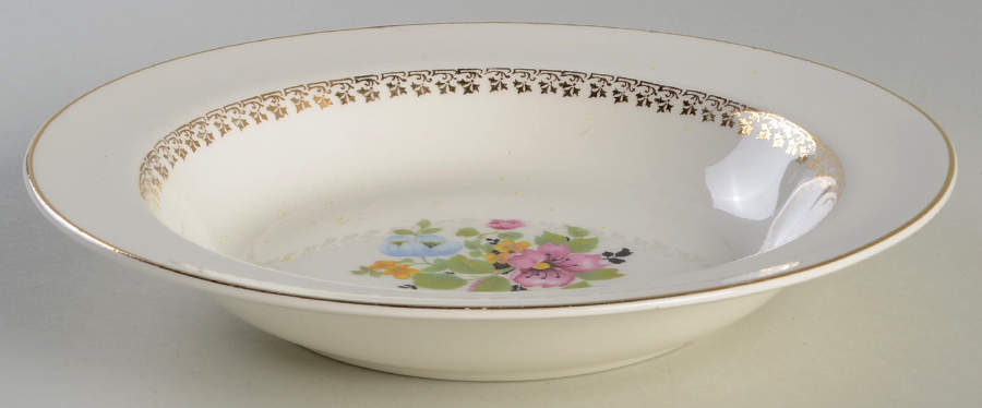 GEO48 Rim Soup Bowl by WS George-1