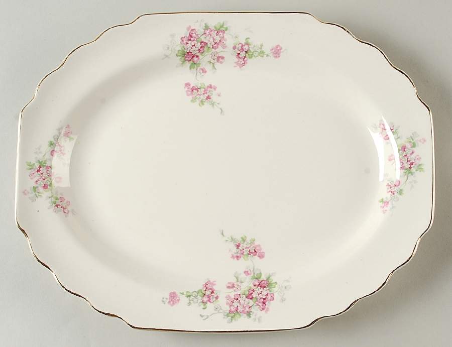 GEO50 13" Oval Serving Platter by WS George-1