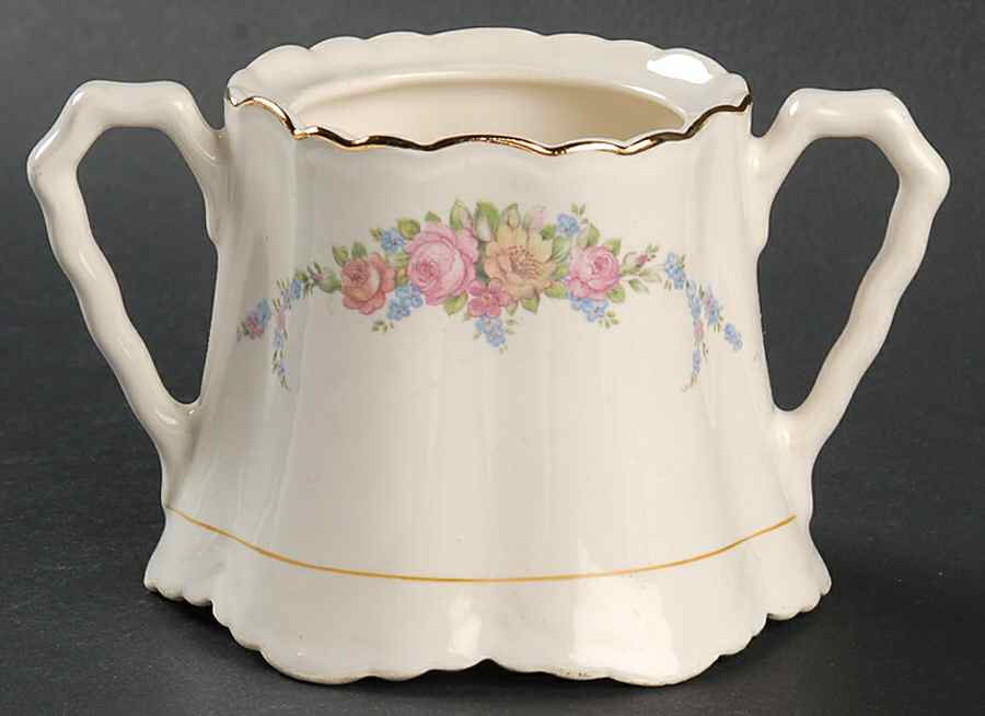 39036 Sugar Bowl No Lid by WS George-1