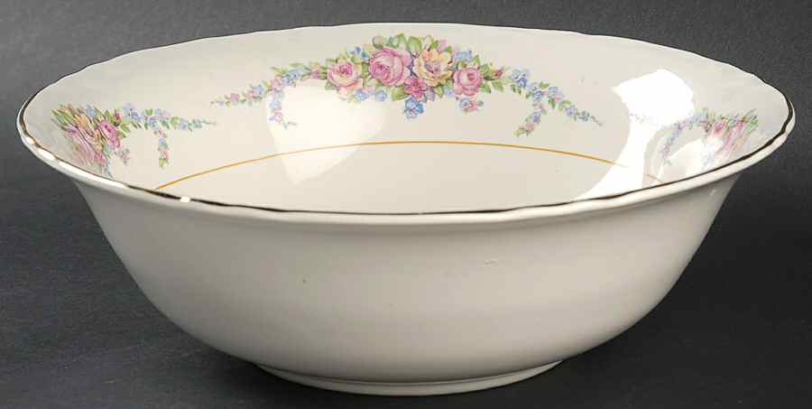 39036 9" Round Vegetable Bowl by WS George-1