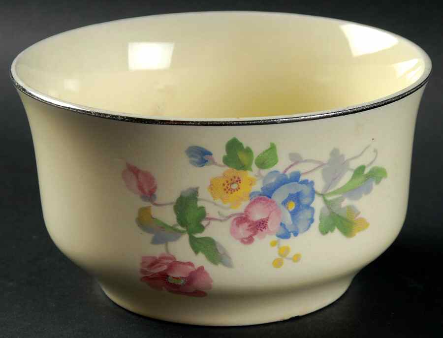 GEO62 Cranberry Bowl by WS George-1