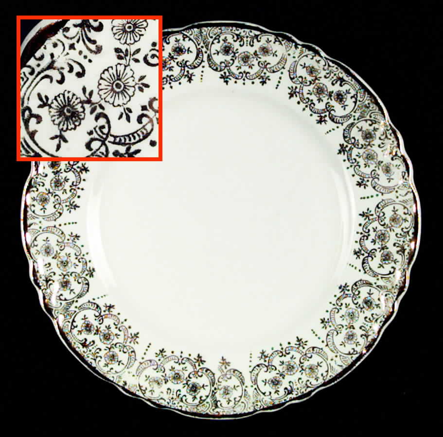 GEO78 Salad Plate by WS George-1