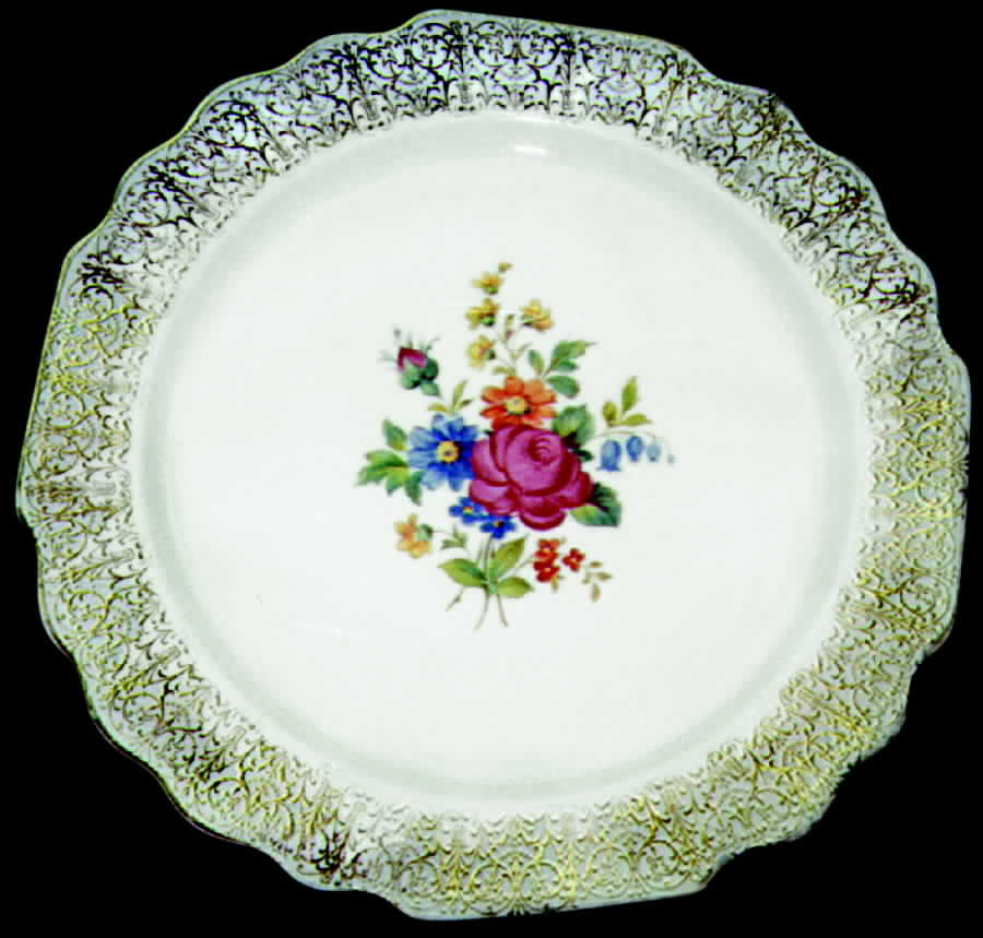 5S9129 Dinner Plate by WS George-1