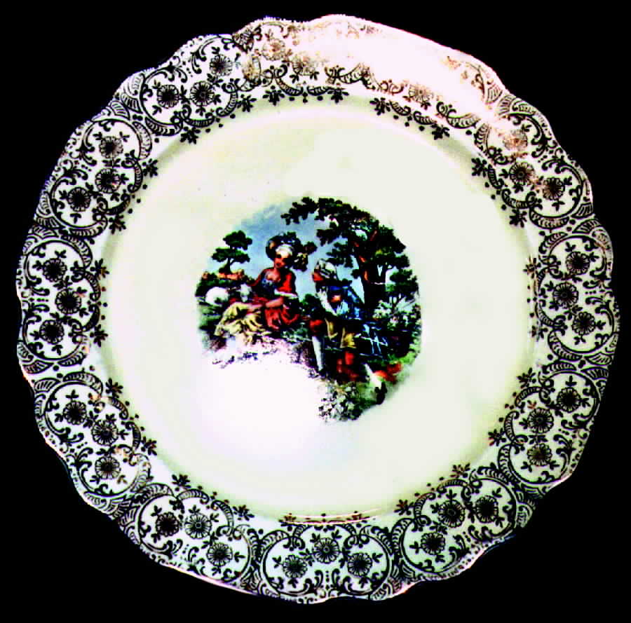 GEO93 Dinner Plate by WS George-1