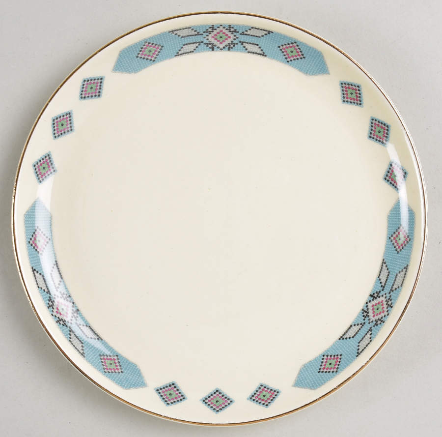 Cherokee Salad Plate by WS George-1