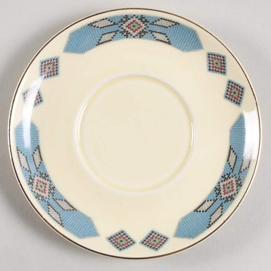 Cherokee Saucer for Demitasse Cup by WS George-1