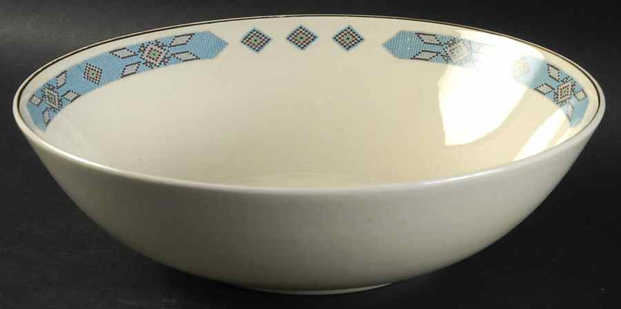 Cherokee 9" Round Vegetable Bowl by WS George-1