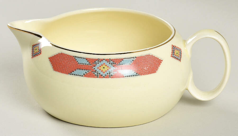 Iroquois Red Creamer by WS George-1