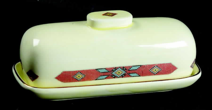 Iroquois Red 1/4 Lb Covered Butter by WS George-1