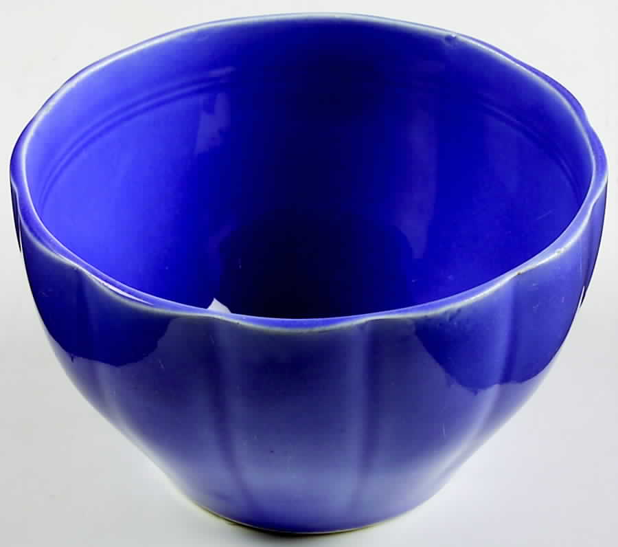 Petalware Dark Blue Cranberry Bowl by WS George-1