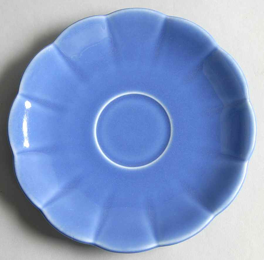 Petalware Dark Blue Saucer by WS George-1