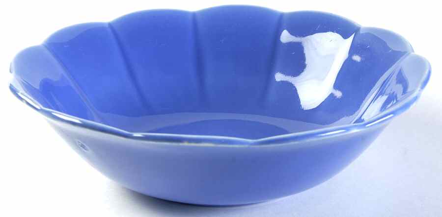 Petalware Dark Blue 9" Round Vegetable Bowl by WS George-1
