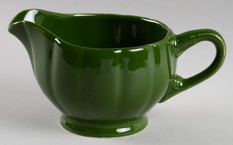 Petalware Dark Green Creamer by WS George-1