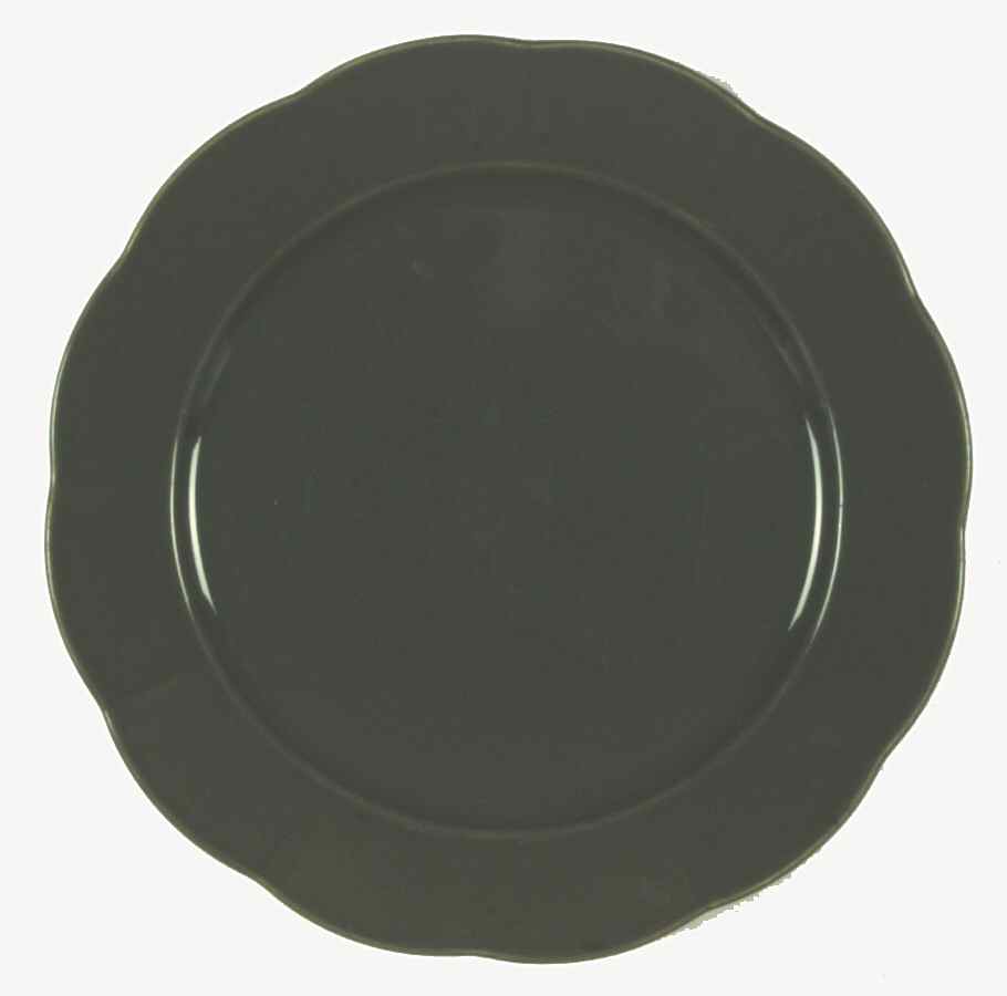 Petalware Dark Green Dinner Plate by WS George-1