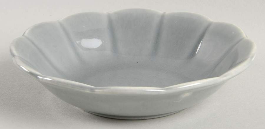Petalware Dark Gray Fruit/Dessert (Sauce) Bowl by WS George-1