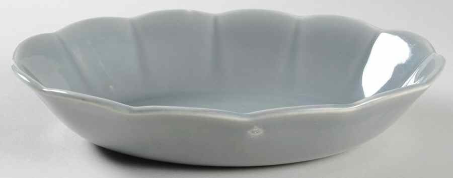Petalware Dark Gray 9" Oval Vegetable Bowl by WS George-1