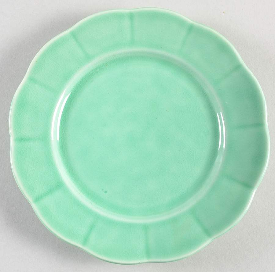 Petalware Light Green Bread & Butter Plate by WS George-1