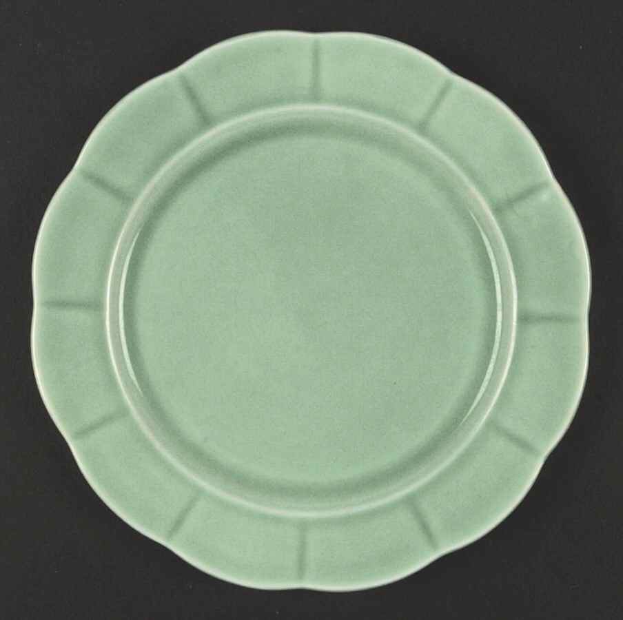 Petalware Light Green Dinner Plate by WS George-1