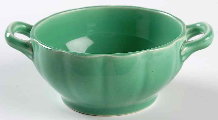 Petalware Light Green Sugar Bowl No Lid by WS George-1