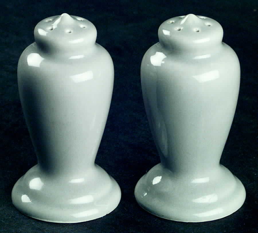 Petalware Light Gray Salt & Pepper Set by WS George-1