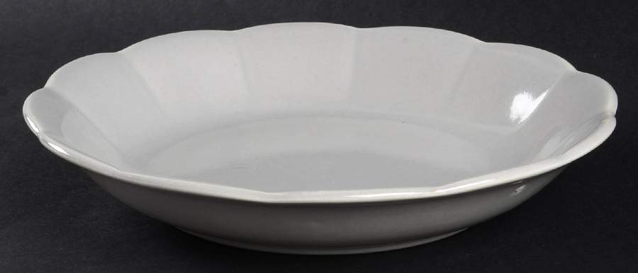 Petalware Light Gray Coupe Soup Bowl by WS George-1