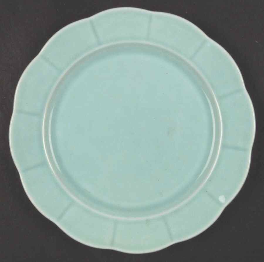 Petalware Turquoise Dinner Plate by WS George-1