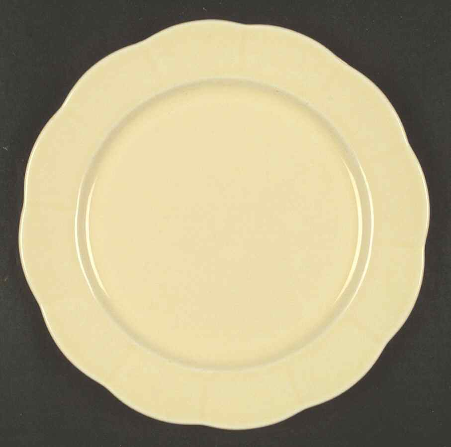 Petalware Yellow Dinner Plate by WS George-1