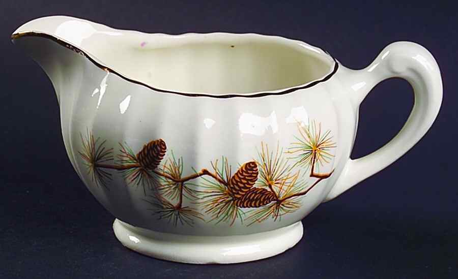 Pine Cone Creamer by WS George-1