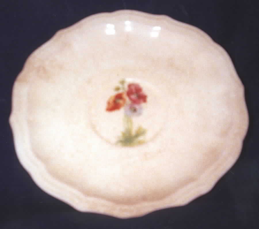 Poppy Saucer by WS George-1