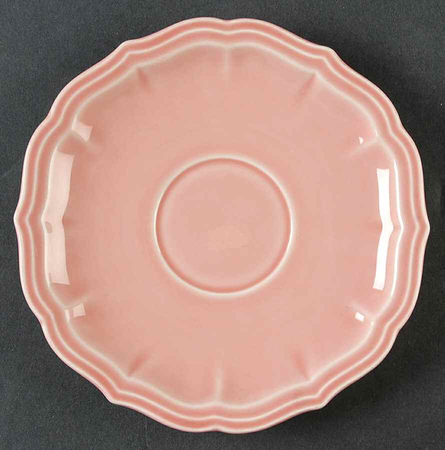 Rainbow Pink Saucer by WS George-1