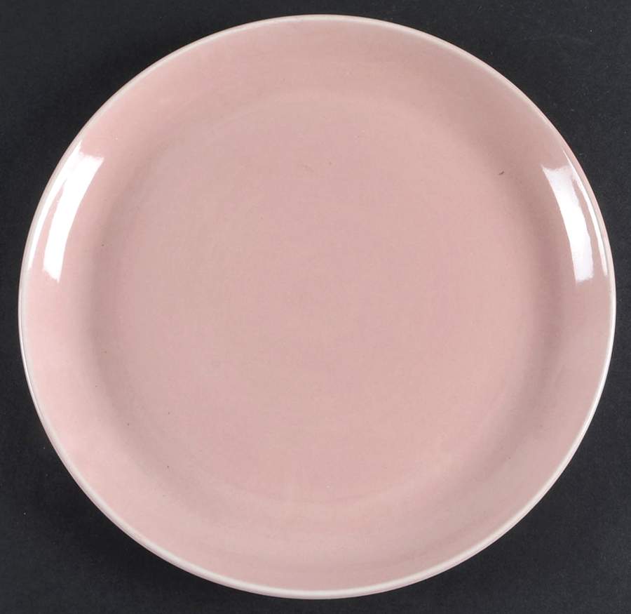 Ranchero Pink Luncheon Plate by WS George-1