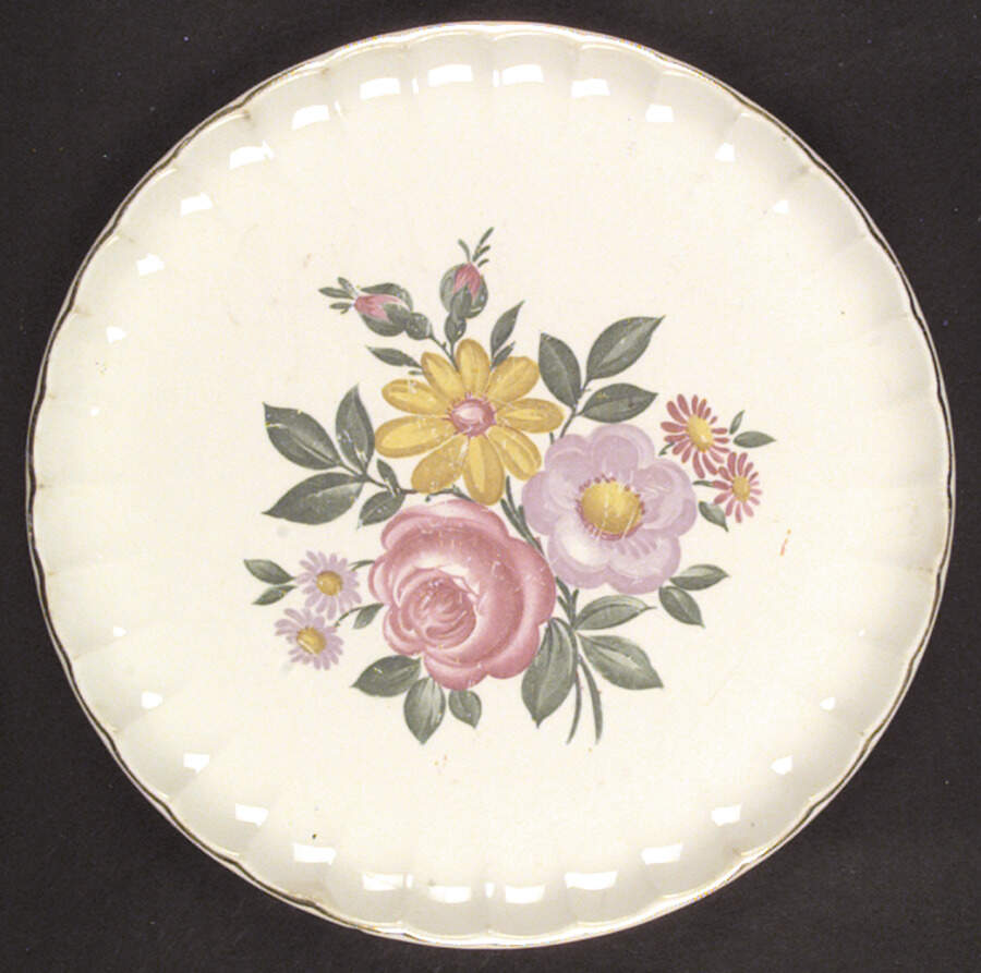 Romance Dinner Plate by WS George-1